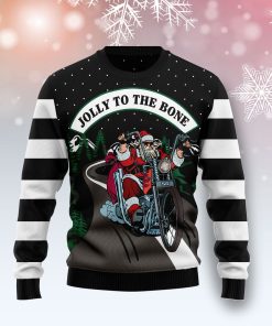 Jolly To The Bone Christmas Wool Sweater