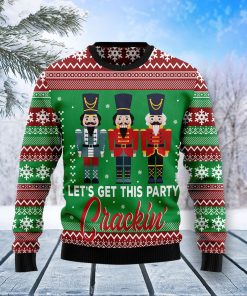Nutcracker Party Cracking Christmas Wool Sweater