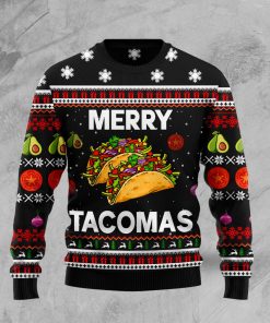 Merry Tacomas Christmas Wool Sweater