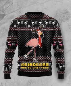 Reindeers Are So Last Year Christmas Wool Sweater