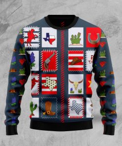 Texas Awesome Christmas Wool Sweater Texas Awesome Christmas Wool Sweater