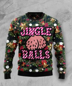 Jingle Balls Christmas Wool Sweater