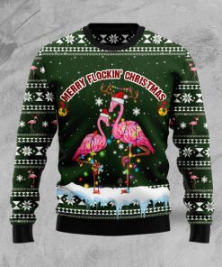 Merry Flockin‘ Christmas Christmas Wool Sweater Merry Flockin‘ Christmas Christmas Wool Sweater