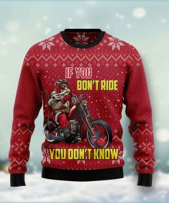 If You Don’t Ride You Don’t Know Christmas Wool Sweater