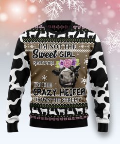 The Crazy Heifer Christmas Wool Sweater