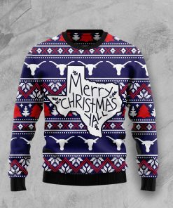 Merry Christmas Ya’ll Christmas Wool Sweater