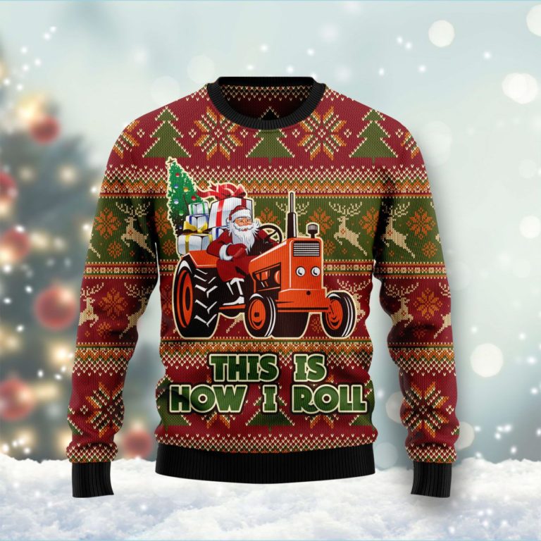 This Is How I Roll Christmas Wool Sweater