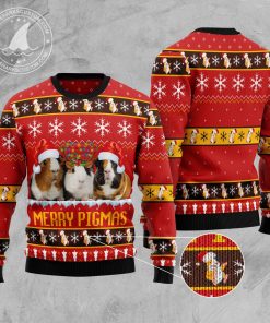 Guinea Pigmas Christmas Wool Sweater