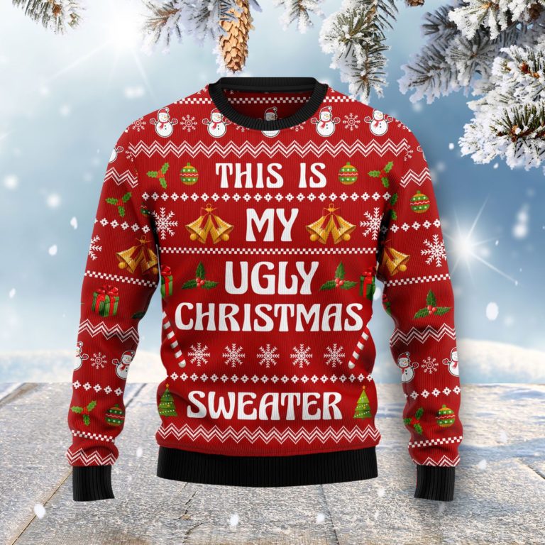 This Is My Ugly Sweater Christmas Wool Sweater