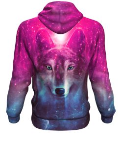 Wolf Is My Spirit Animal All-Over Printed Hoodie