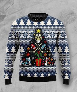 Hockey Christmas Wool Sweater