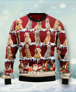 Siberian Husky Christmas Wool Sweater