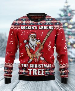 Rockin’ Around the Christmas Tree Christmas Wool Sweater