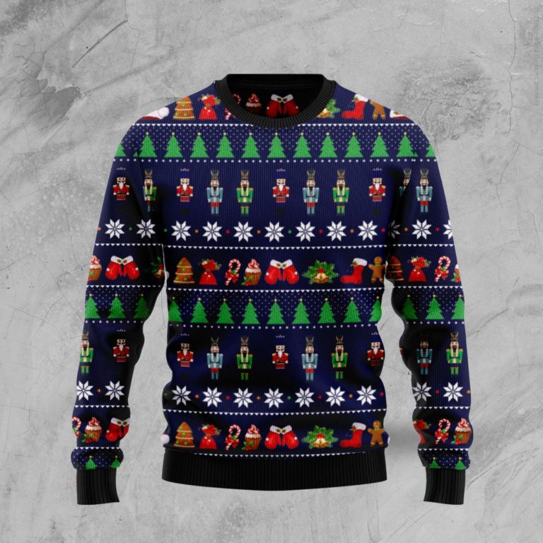 Nutcracker Christmas Wool Sweater