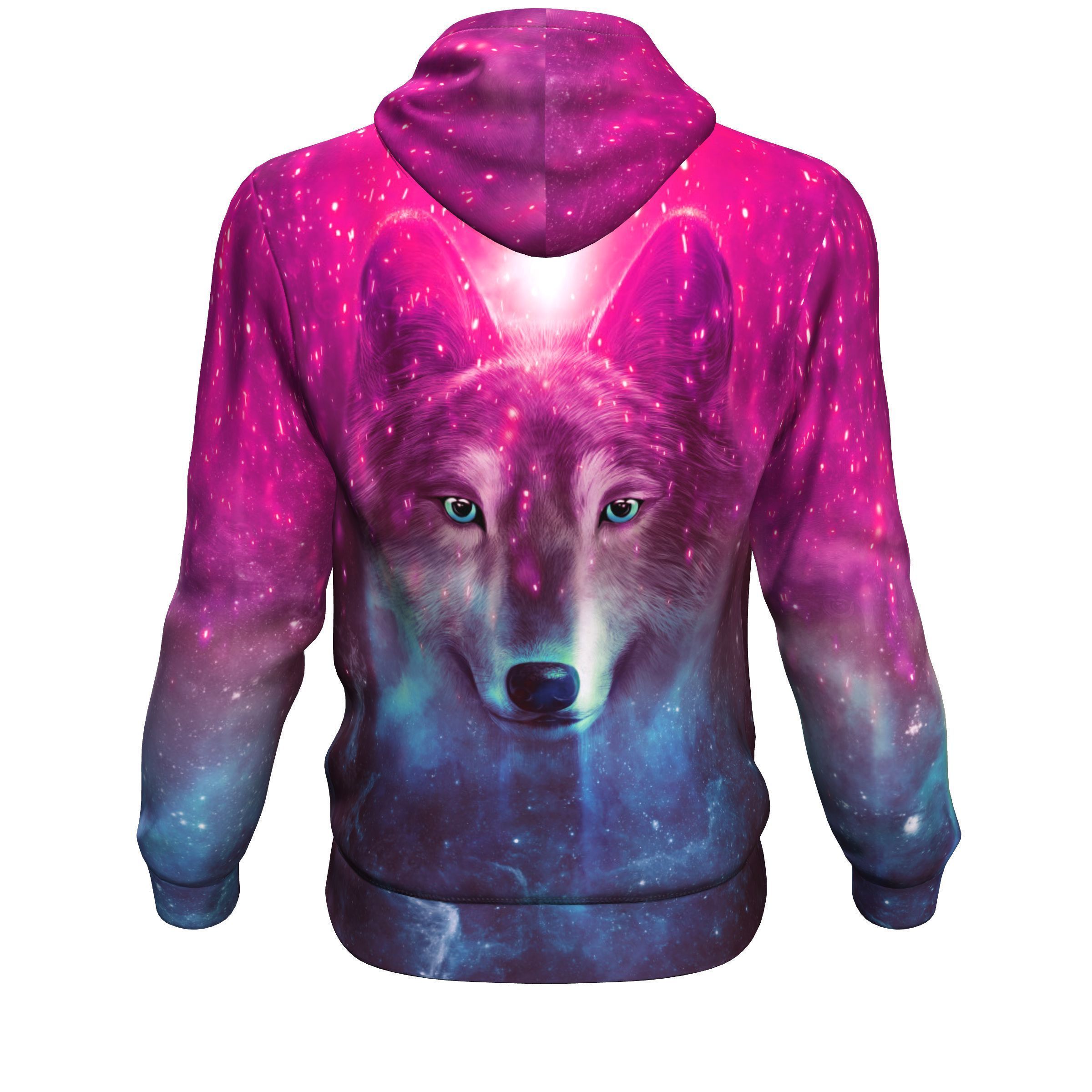 Wolf Is My Spirit Animal All-Over Printed Hoodie - RobinPlaceFabrics