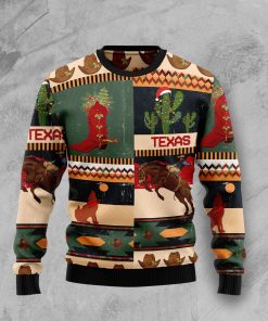 Texas Christmas Christmas Wool Sweater