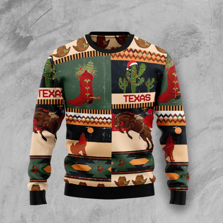 Texas Christmas Christmas Wool Sweater