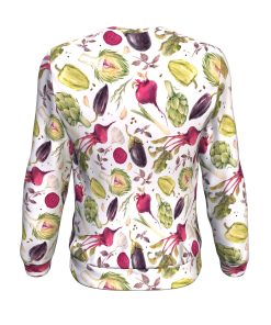 Vegan AF For Veganaholic All-Over Printed Sweater Vegan AF For Veganaholic All-Over Printed Sweater