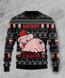 Merry Pigmas Christmas Wool Sweater Merry Pigmas Christmas Wool Sweater