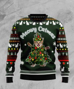 Meowy Catmas Christmas Wool Sweater Meowy Catmas Christmas Wool Sweater