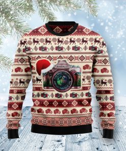 Photograph Save You Christmas Wool Sweater