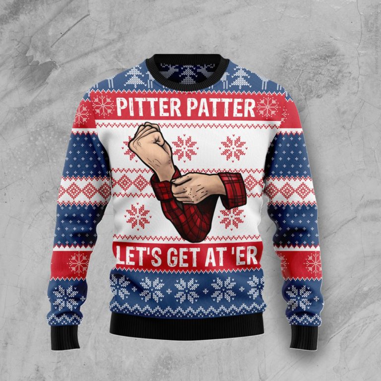 Pitter Patter Christmas Wool Sweater