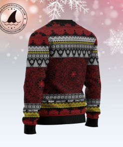 Texas Mandala Christmas Wool Sweater