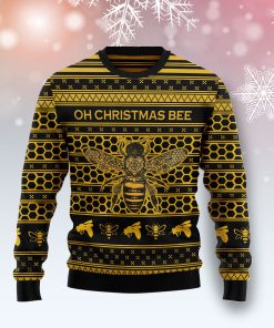 Oh Christmas Bee Christmas Wool Sweater
