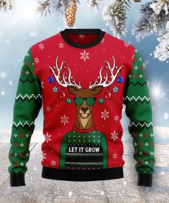 Let It Glow Christmas Wool Sweater