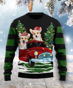 Merry Christmas Pembroke Welsh Corgi Christmas Wool Sweater