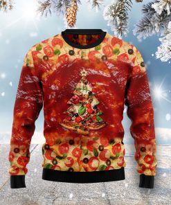 All I Want for Christmas is Pizza Christmas Wool Sweater