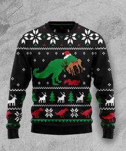 T-Rex Christmas Wool Sweater T-Rex Christmas Wool Sweater