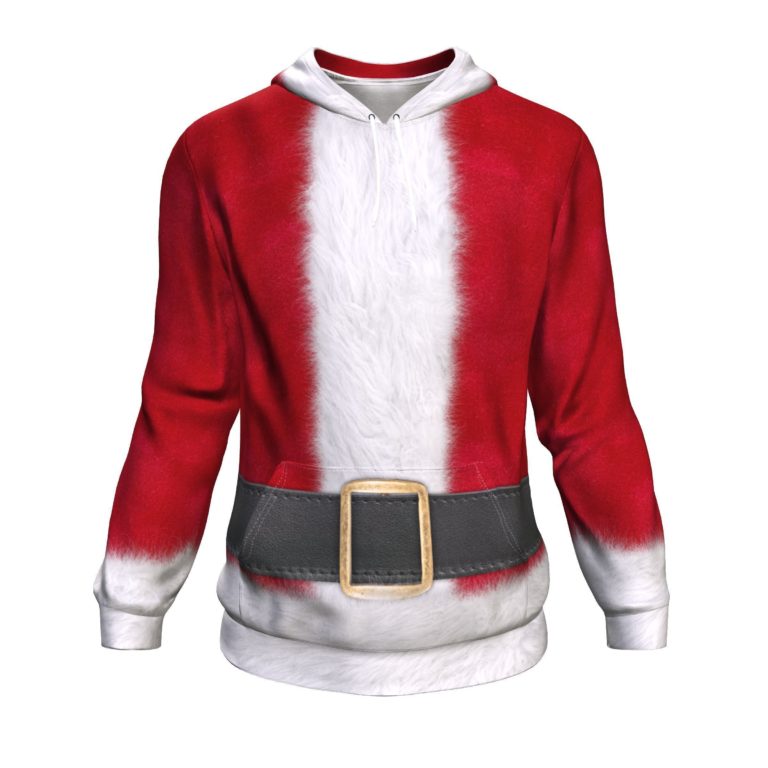 Santa Claus Costume For Christmas All-Over Printed Hoodie