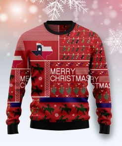 Texas Merry Christmas Christmas Wool Sweater