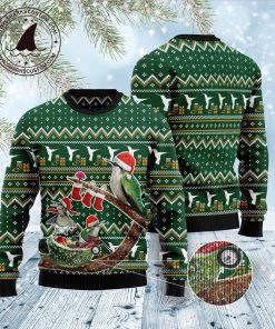 Hummingbird Family Xmas Christmas Wool Sweater