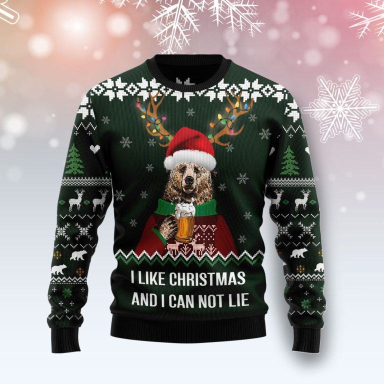 I Like Christmas And I Can Not Lie Christmas Wool Sweater