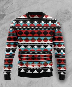 Native American Pattern Christmas Wool Sweater Native American Pattern Christmas Wool Sweater