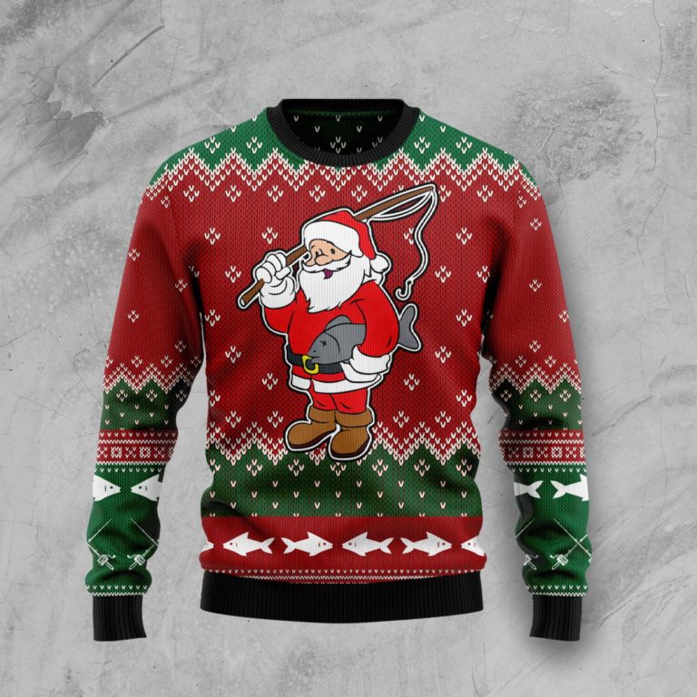 All I Want For Christmas Is A Big Fish Christmas Wool Sweater