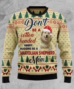 Anatolian Shepherd Mom Christmas Wool Sweater