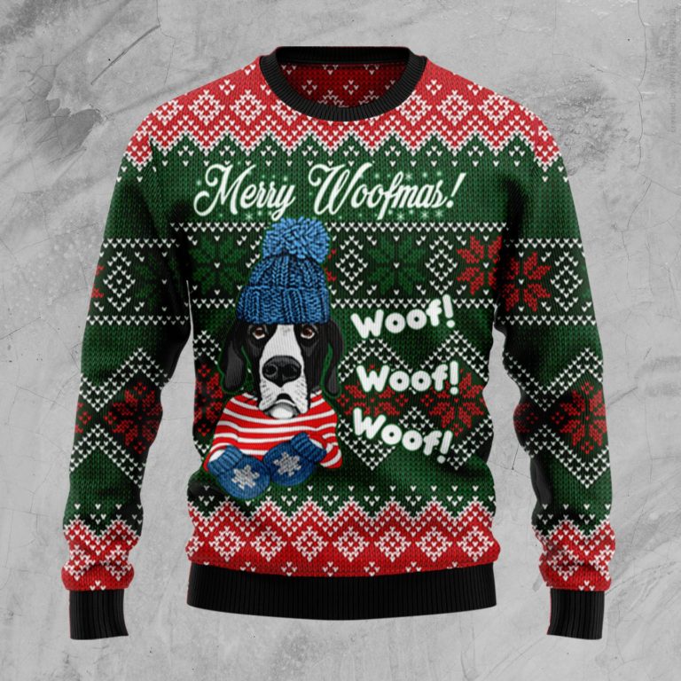 Great Dane Woofmas Christmas Wool Sweater