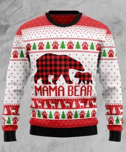 Mama Bear Christmas Wool Sweater