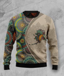 Alaska Mandala Christmas Wool Sweater
