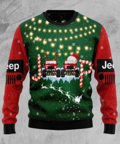 Jeep Car Christmas Wool Sweater
