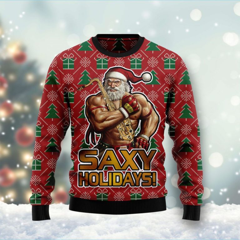 Saxy Holidays Christmas Wool Sweater