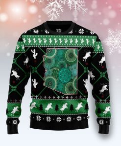 Arizona USA Symbols Pattern Christmas Wool Sweater Arizona USA Symbols Pattern Christmas Wool Sweater