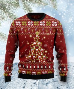 Merry Winemas Christmas Wool Sweater