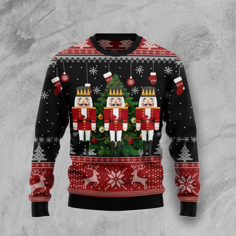 Nutcracker Christmas Tree Christmas Wool Sweater