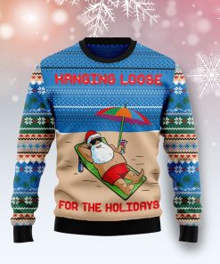 Santa Claus Holiday Christmas Wool Sweater