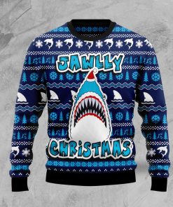 Shark Jawlly Christmas Christmas Wool Sweater