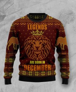 Legends December Christmas Wool Sweater
